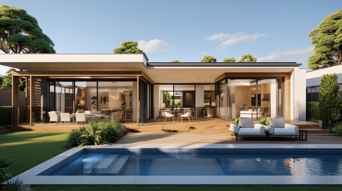 Desain Rumah Lantai 1 Terbuka