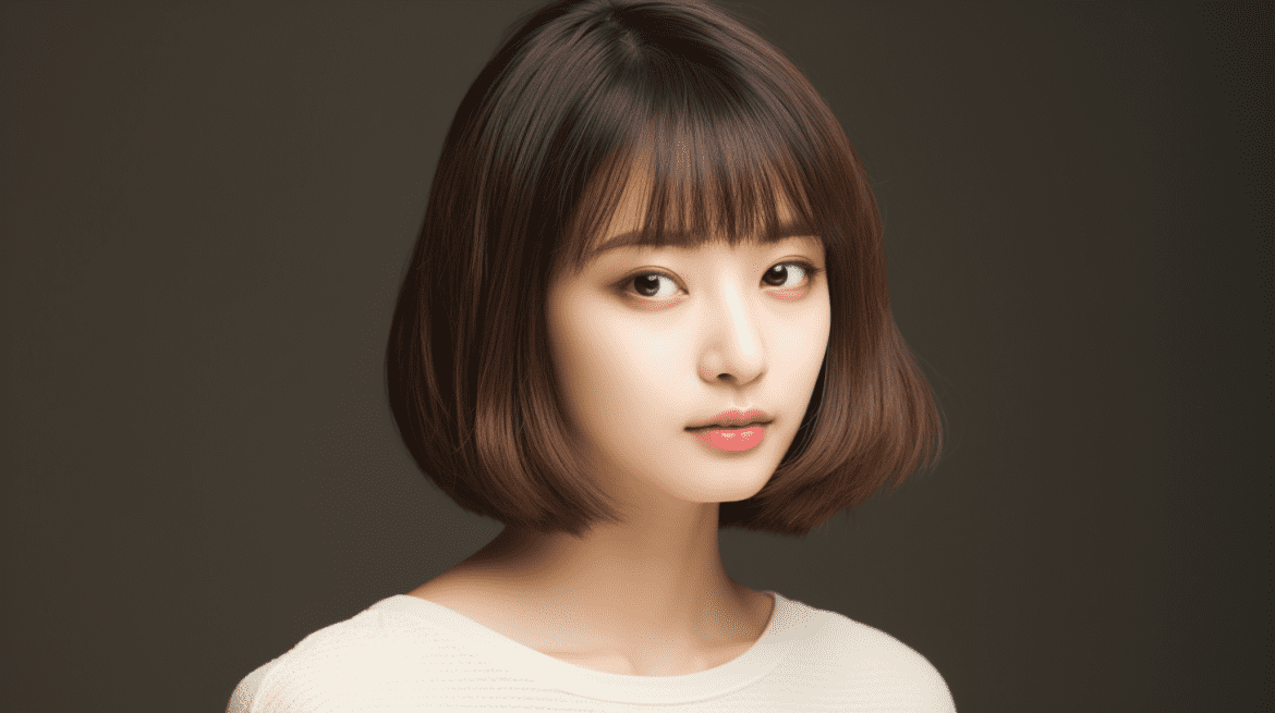 Foto gaya rambut bob pendek ala Korea