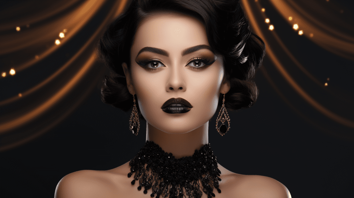foto profil gaya glamour wanita keren