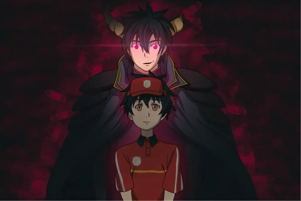 Anime isekai The Devil is a Part-Timer!