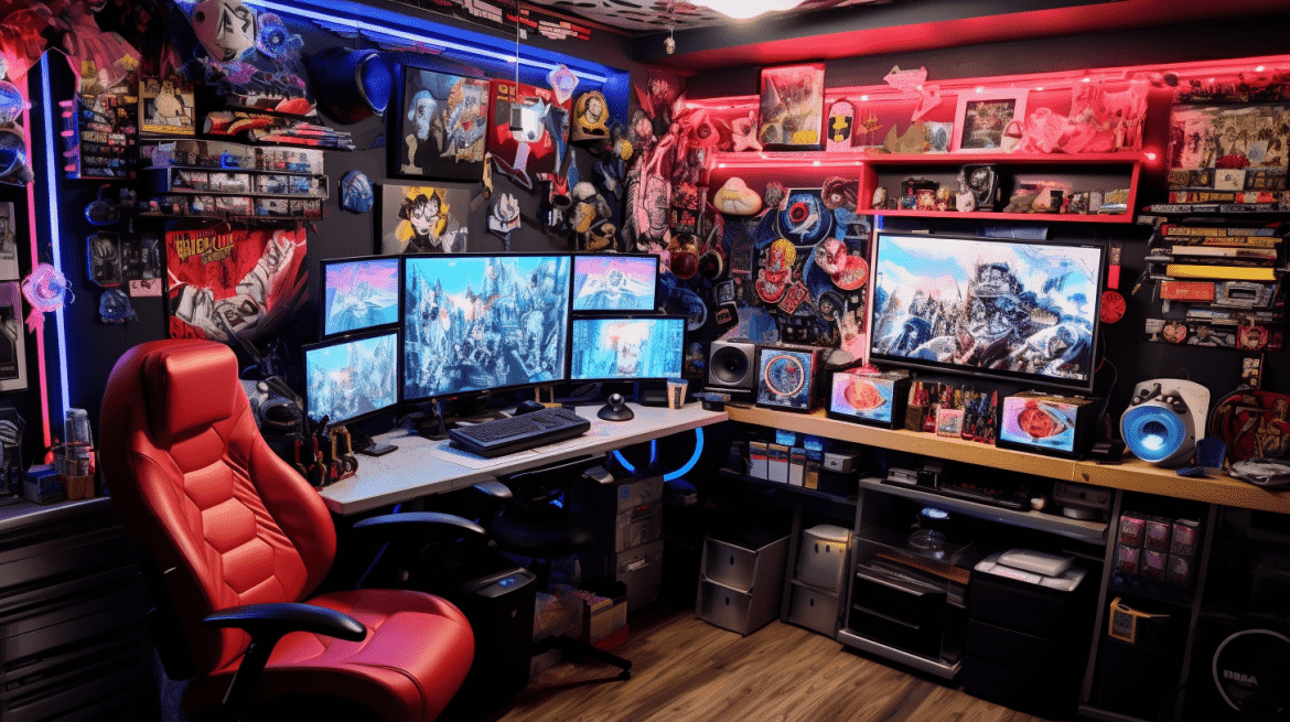 Kamar gaming otaku