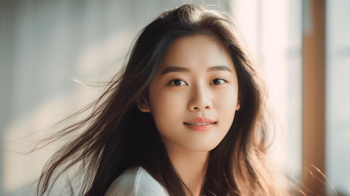 Foto profil dengan teknik natural