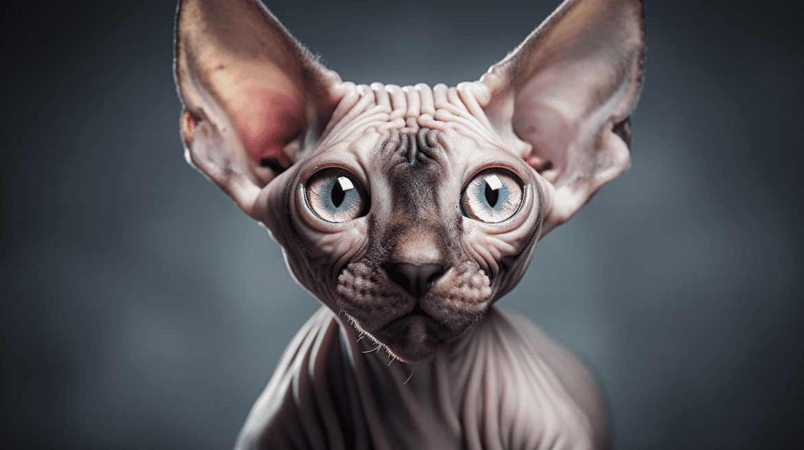Foto Sphynx lucu