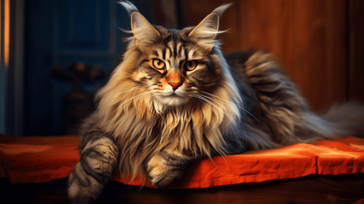 Foto Maine Coon lucu