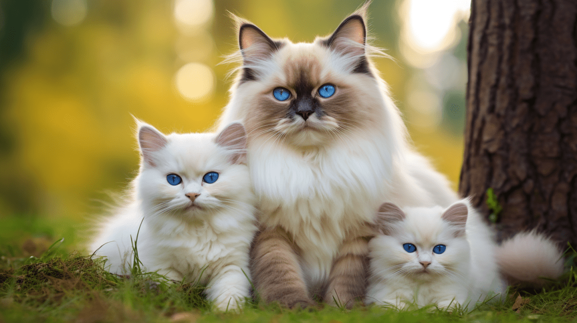 Foto Ragdoll lucu
