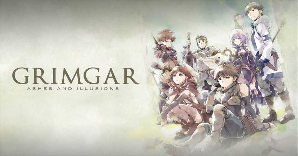 Anime isekai Grimgar of Fantasy and Ash