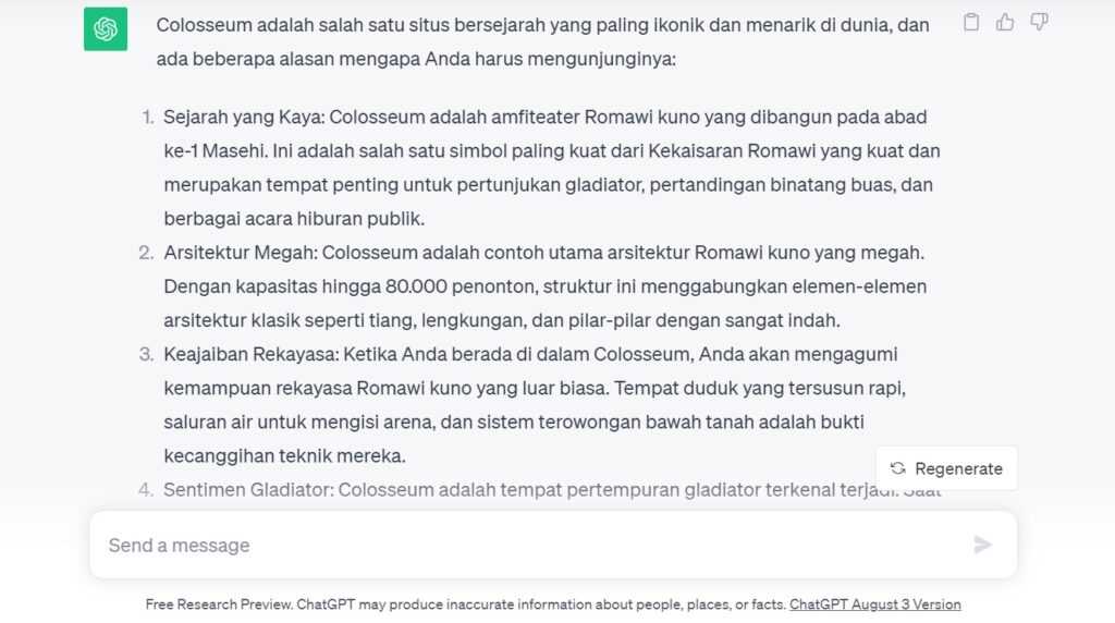 Contoh respons 2 ChatGPT