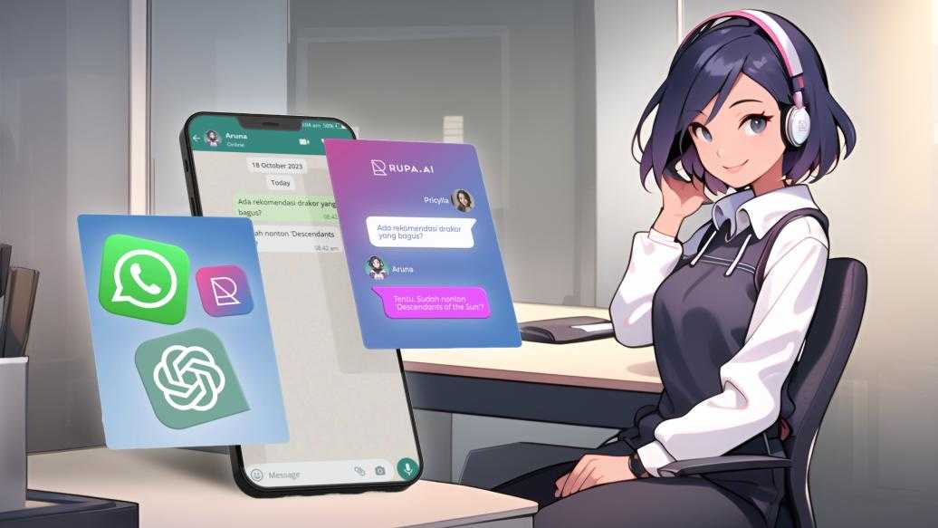 Ilustrasi Aruna AI