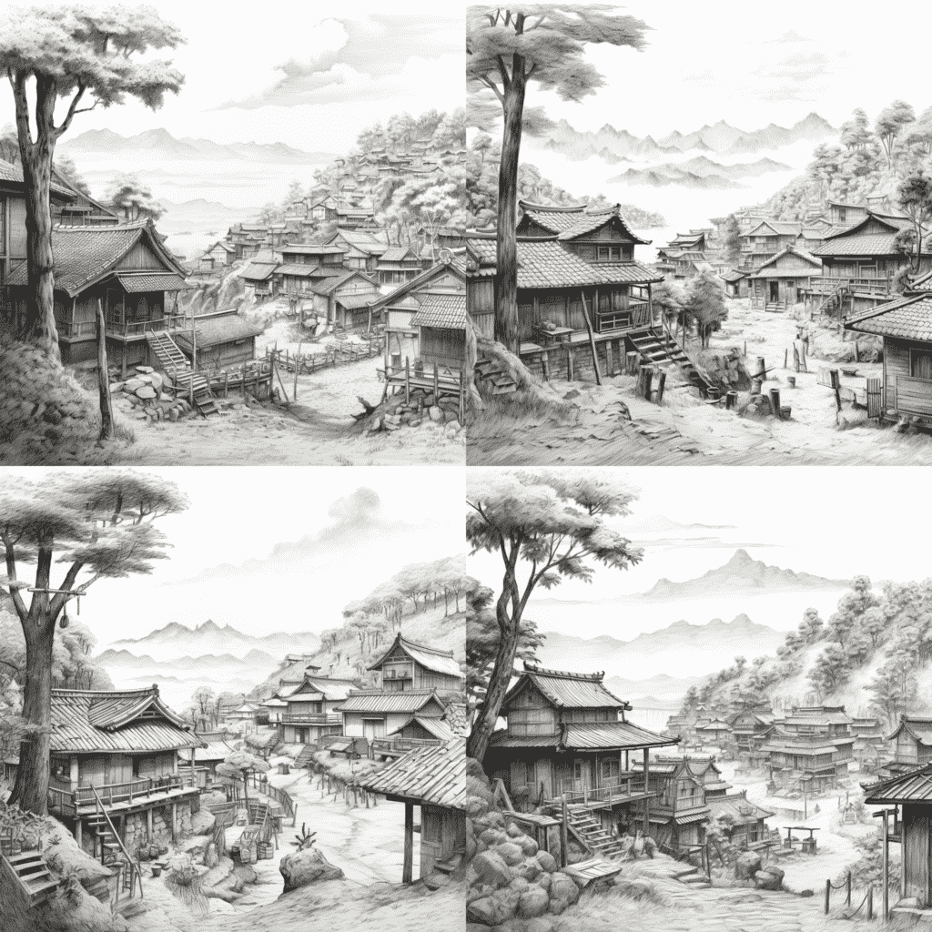 Contoh hasil gambar dengan fitur vary subtle